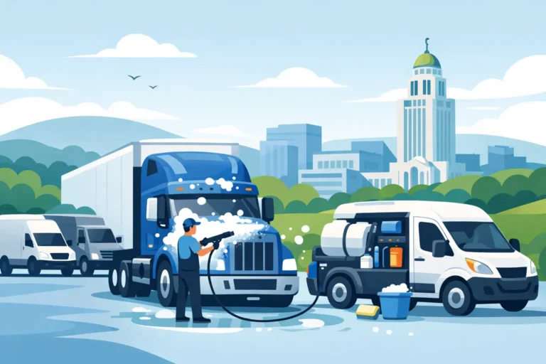 Mobile Fleet Wash Near Me in Lincoln