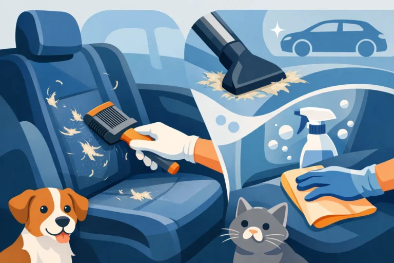 Pet Hair Removal Car Detailing That Works