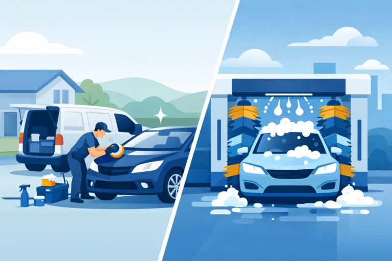 Mobile Detailing vs Car Wash: What Fits Best?