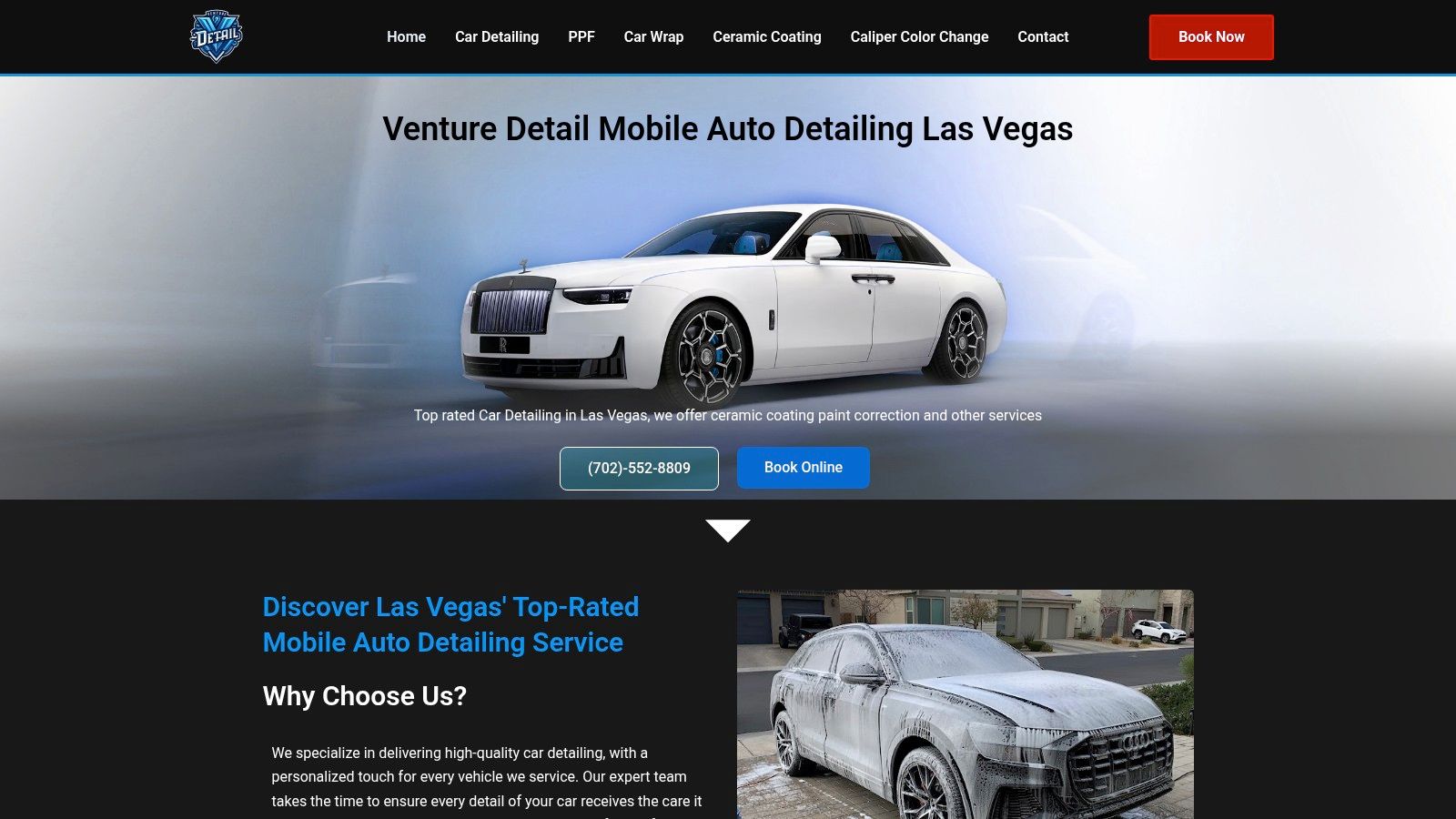 Venture Detail, Mobile Auto Detailing
