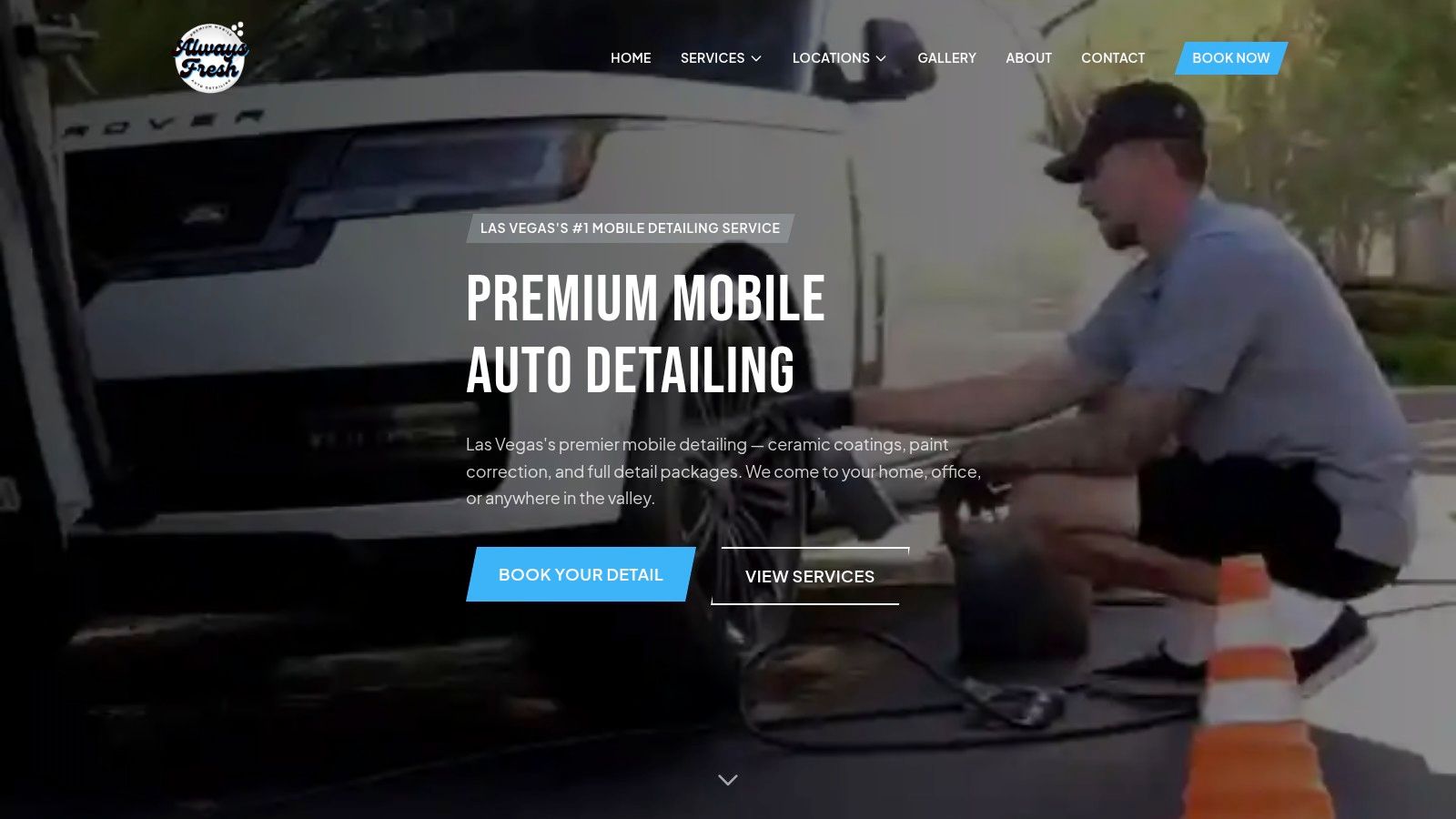 Always Fresh LV, Mobile Auto Detailing