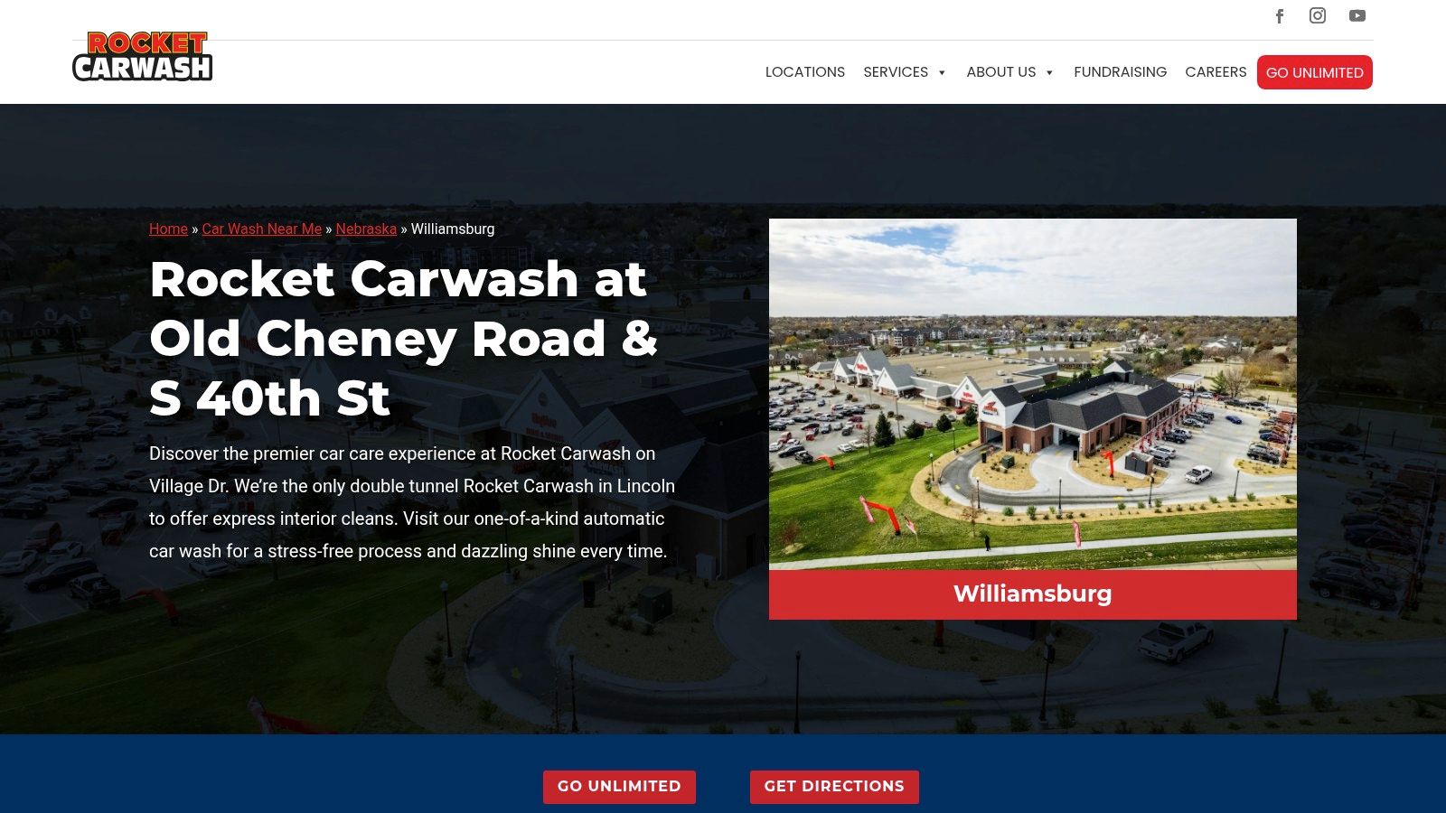 Rocket Carwash – Lincoln (Village Dr. & Andermatt Dr.)