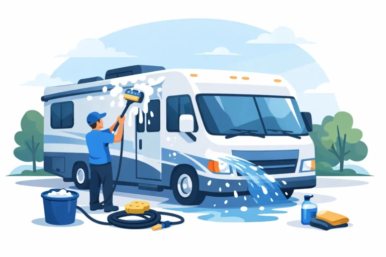How to Wash an RV Without Damaging It