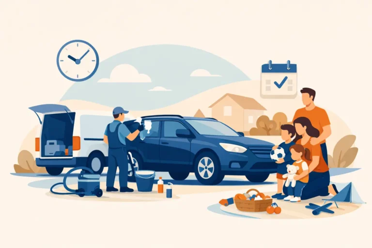 Mobile Detailing for Families That Saves Time