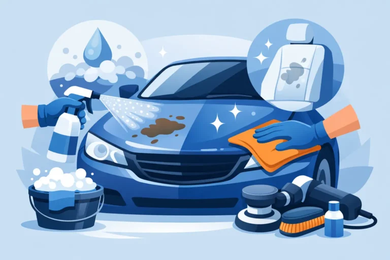 Can Detailing Remove Stains From Your Car?