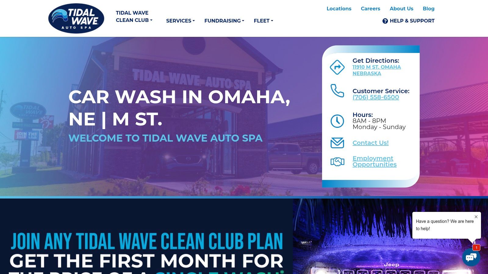 Tidal Wave Auto Spa – Omaha (M St)