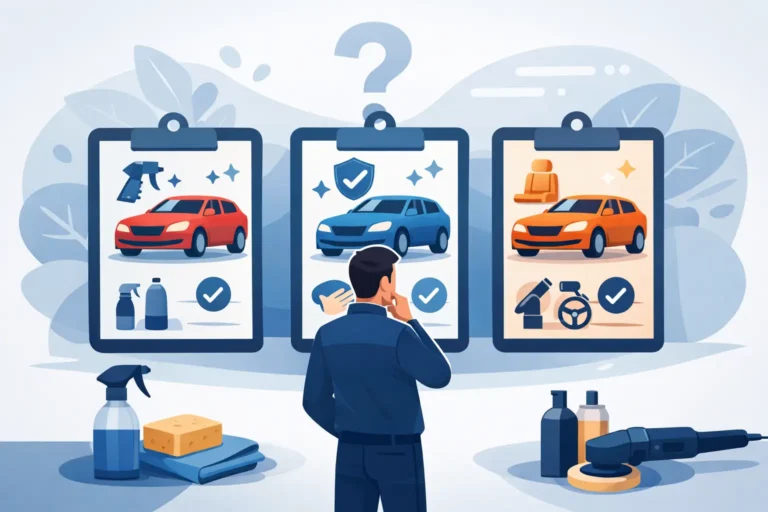 How to Choose Detailing Packages Wisely