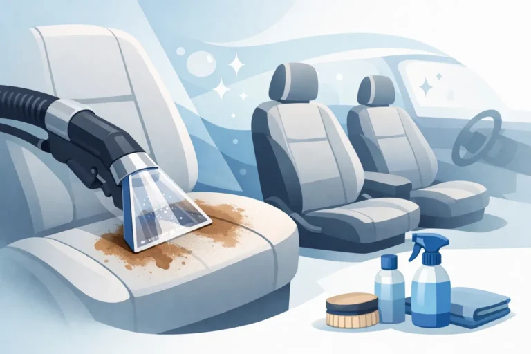Stain Extraction for Car Seats That Lasts